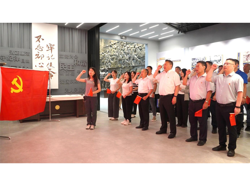 傳承紅色基因，激揚(yáng)奮進(jìn)力量——機(jī)關(guān)開展七一主題黨日活動