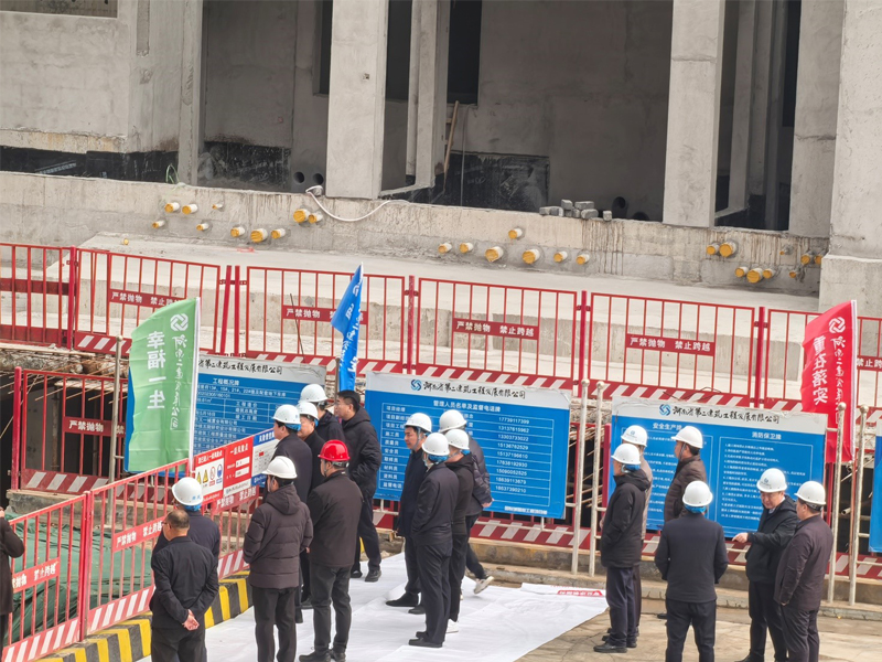 新鄉(xiāng)市委書記李衛(wèi)東一行到我公司國(guó)悅城譽(yù)府項(xiàng)目開(kāi)展調(diào)研工作